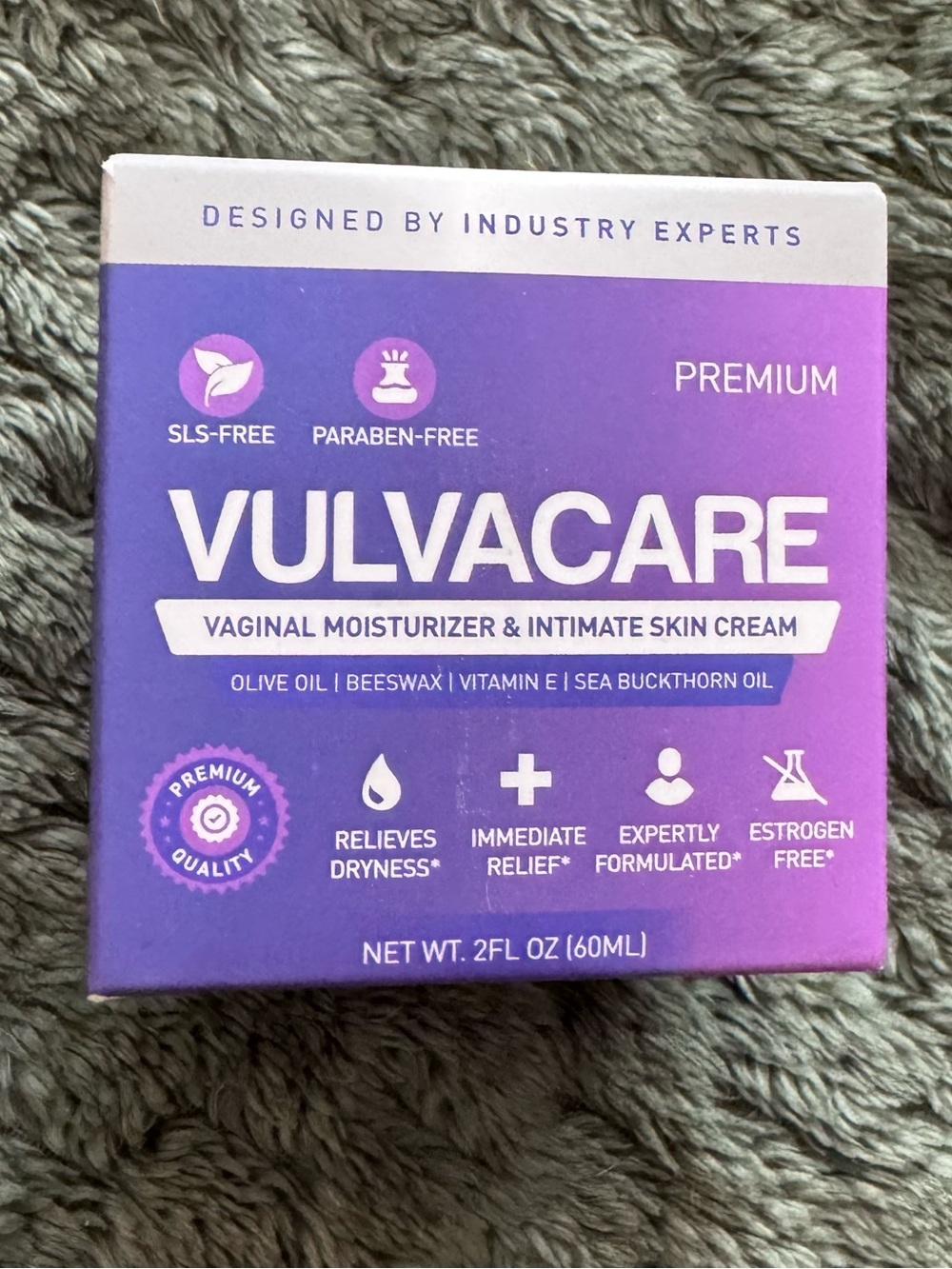 New in Box Pharmapulse Vulvacare Moisturizer 2 fluid oz